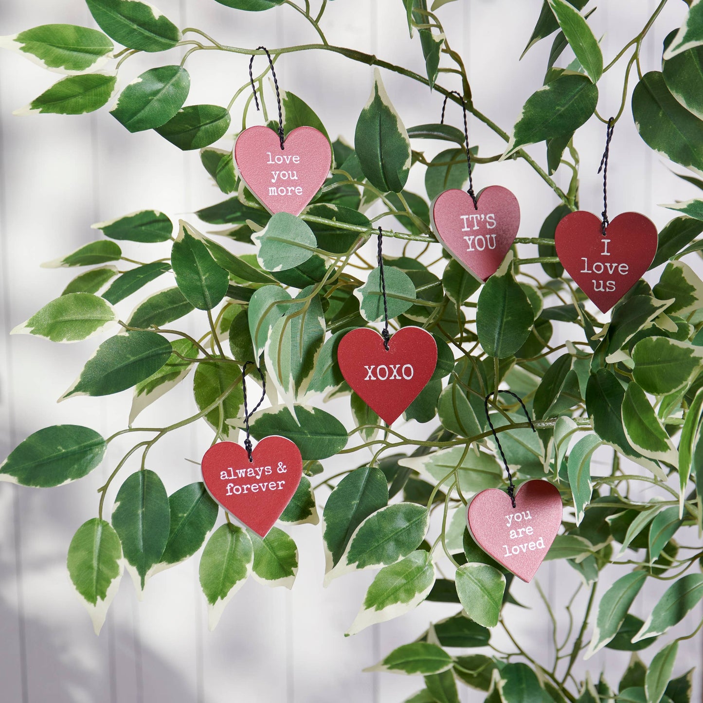 Love You More Ornament Set