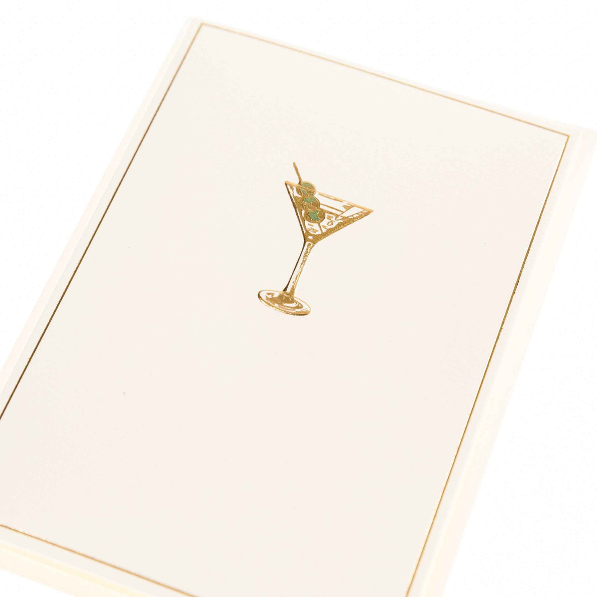 La Petite Presse Martini Folded Notecards, Box of 10