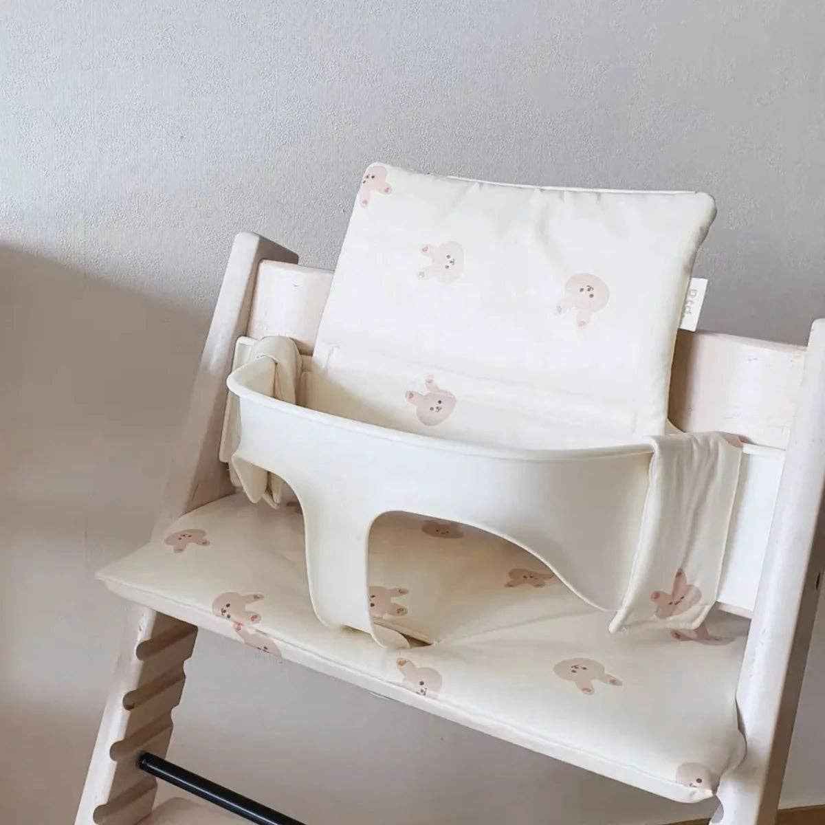 Baby Dining Chair Cushion: Bear