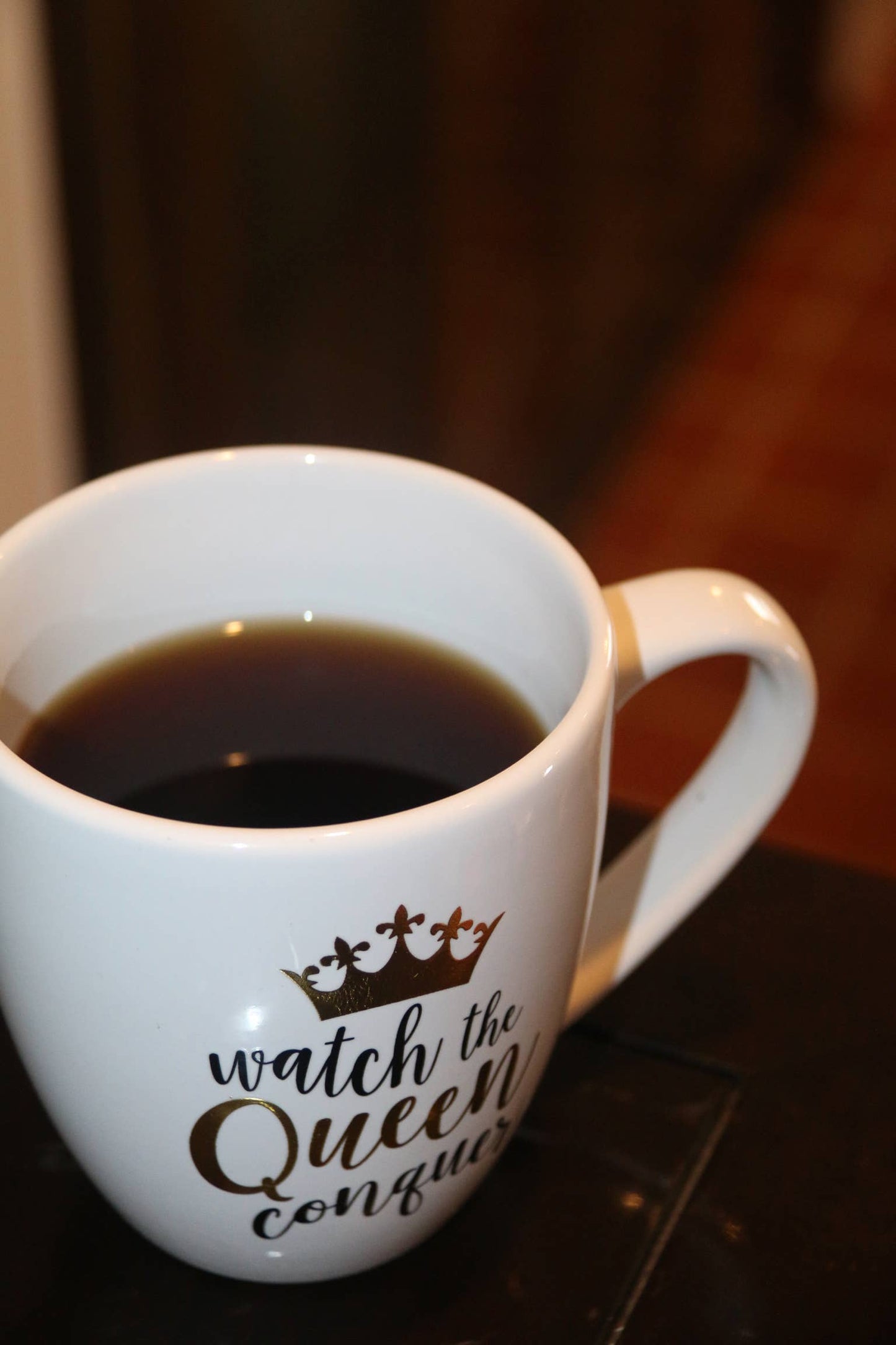 Mug & Wine Glass Set Mom/Queen
