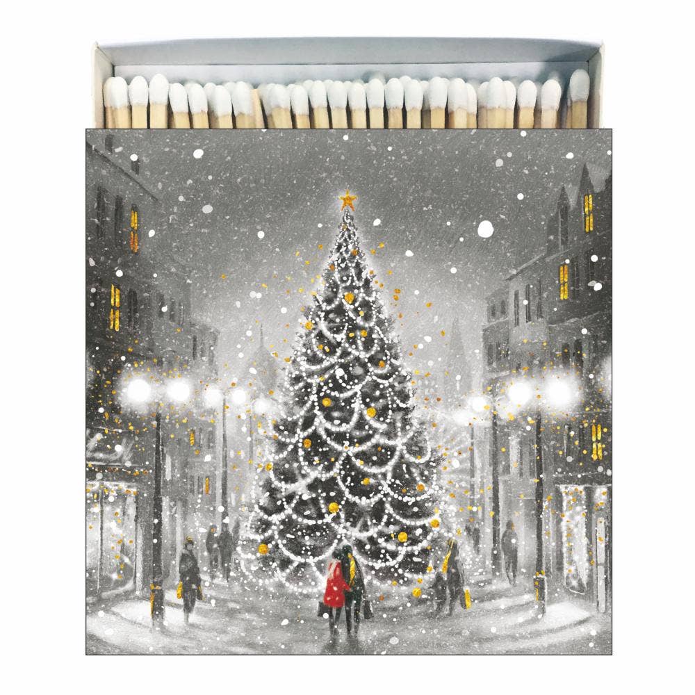 MATCHES IN SQUARE BOX-LA FETE DE NOEL