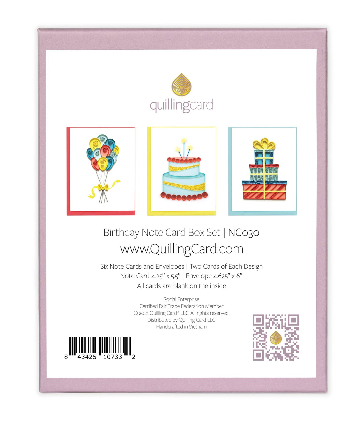 Note Card Box Set- Birthday Note Card Set