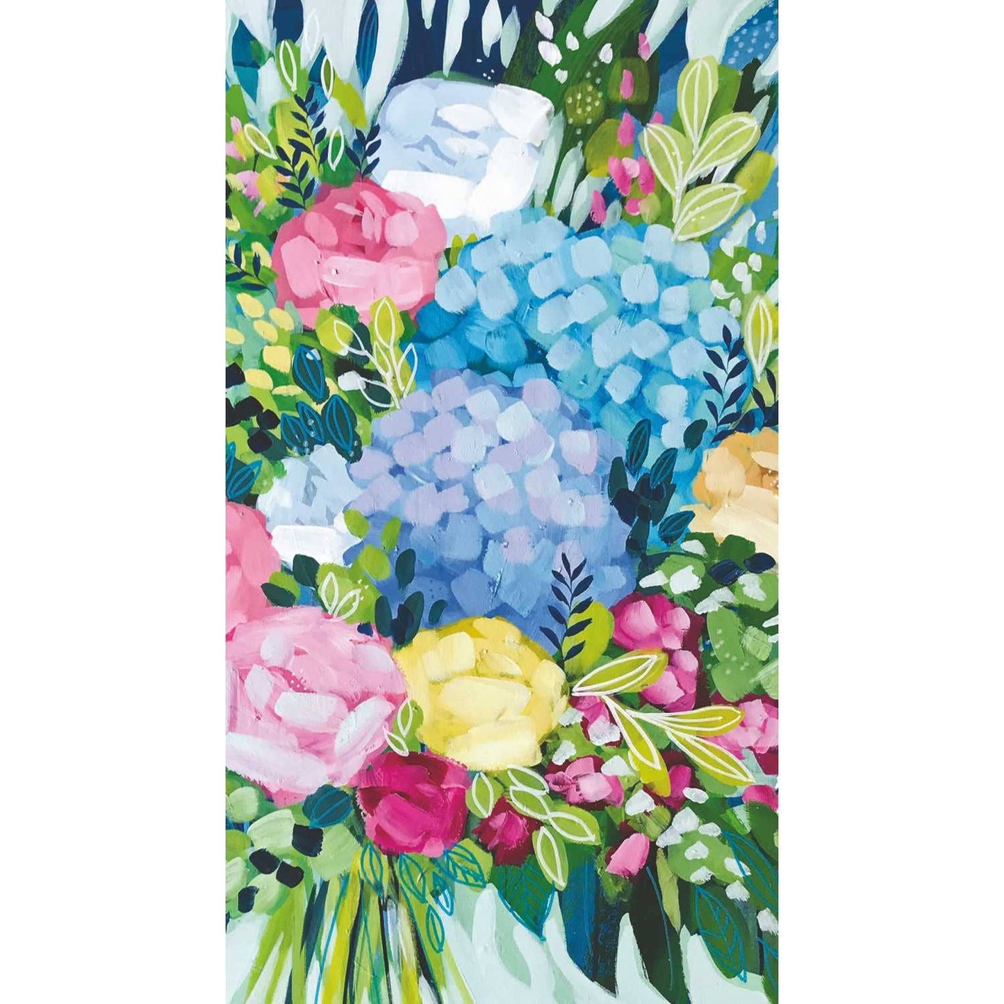 GUEST TOWEL- ROYAL BOUQUET