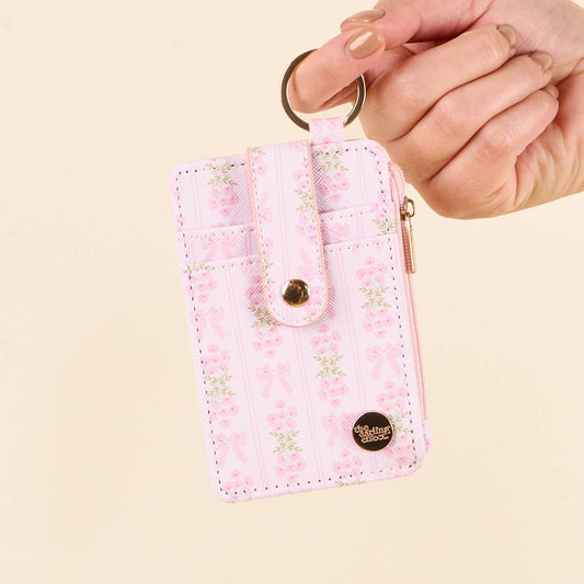 The Darling Effect Keychain Wallet, Oh So Fancy Pink