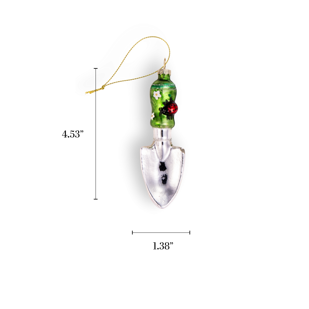 Garden Spade Christmas Ornaments Vintage Handmade Unique