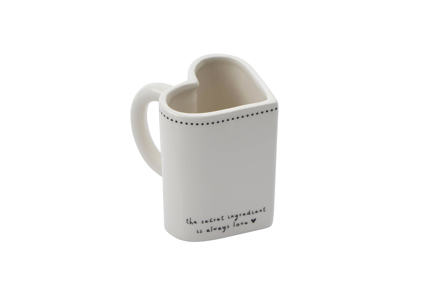 Send With Love Heart Shaped Jug In Gift Box