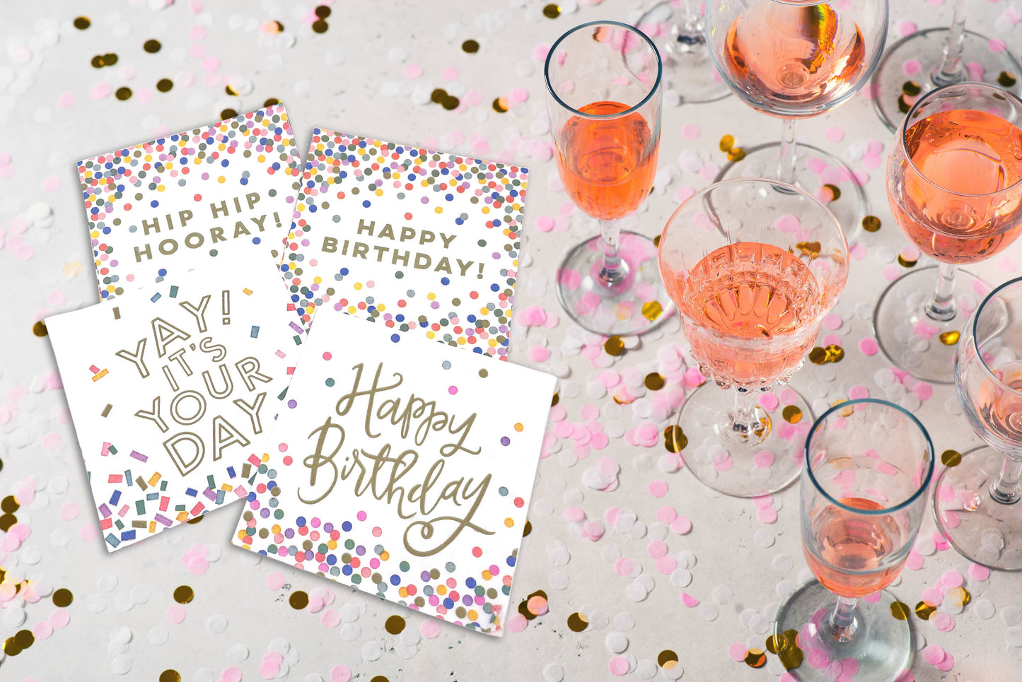 Birthday Cocktail Napkins | Happy Birthday! - 20ct