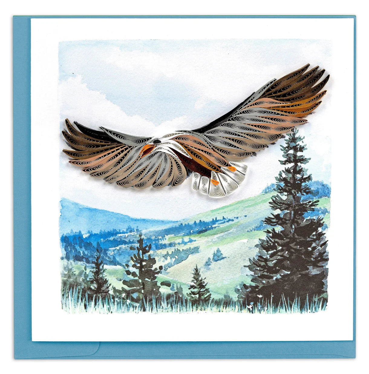 QuillingCard Águila Imponente