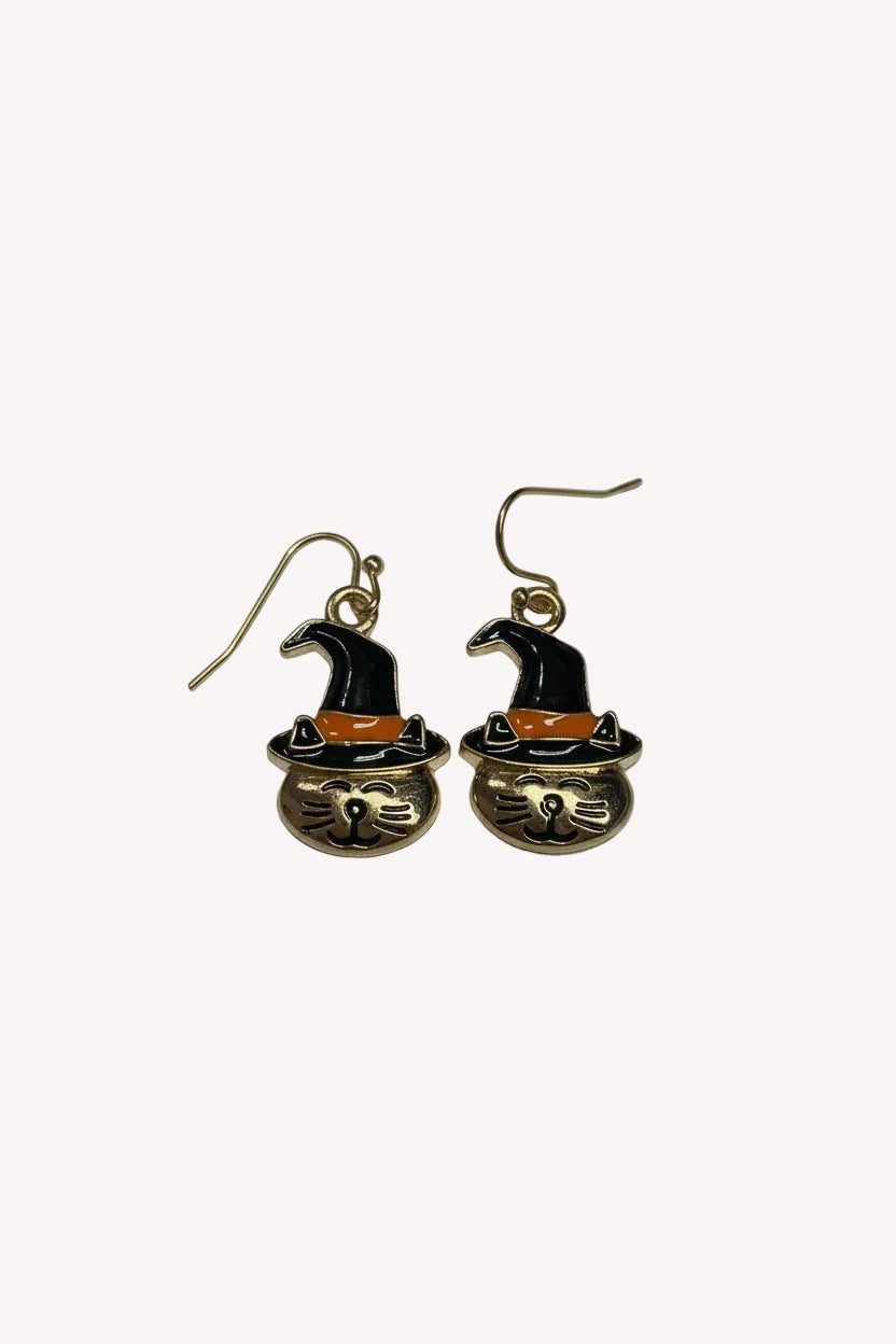 Witch Kitty Earrings