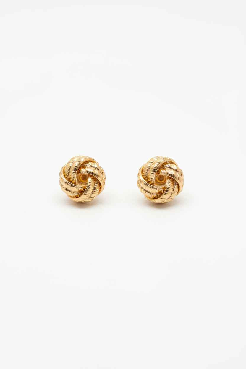Gold love knots