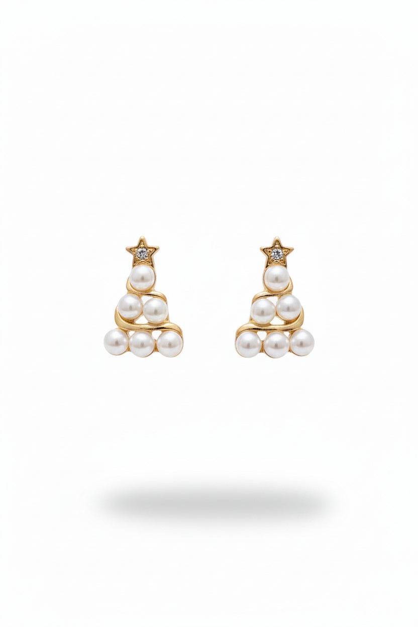 Christmas tree in gold