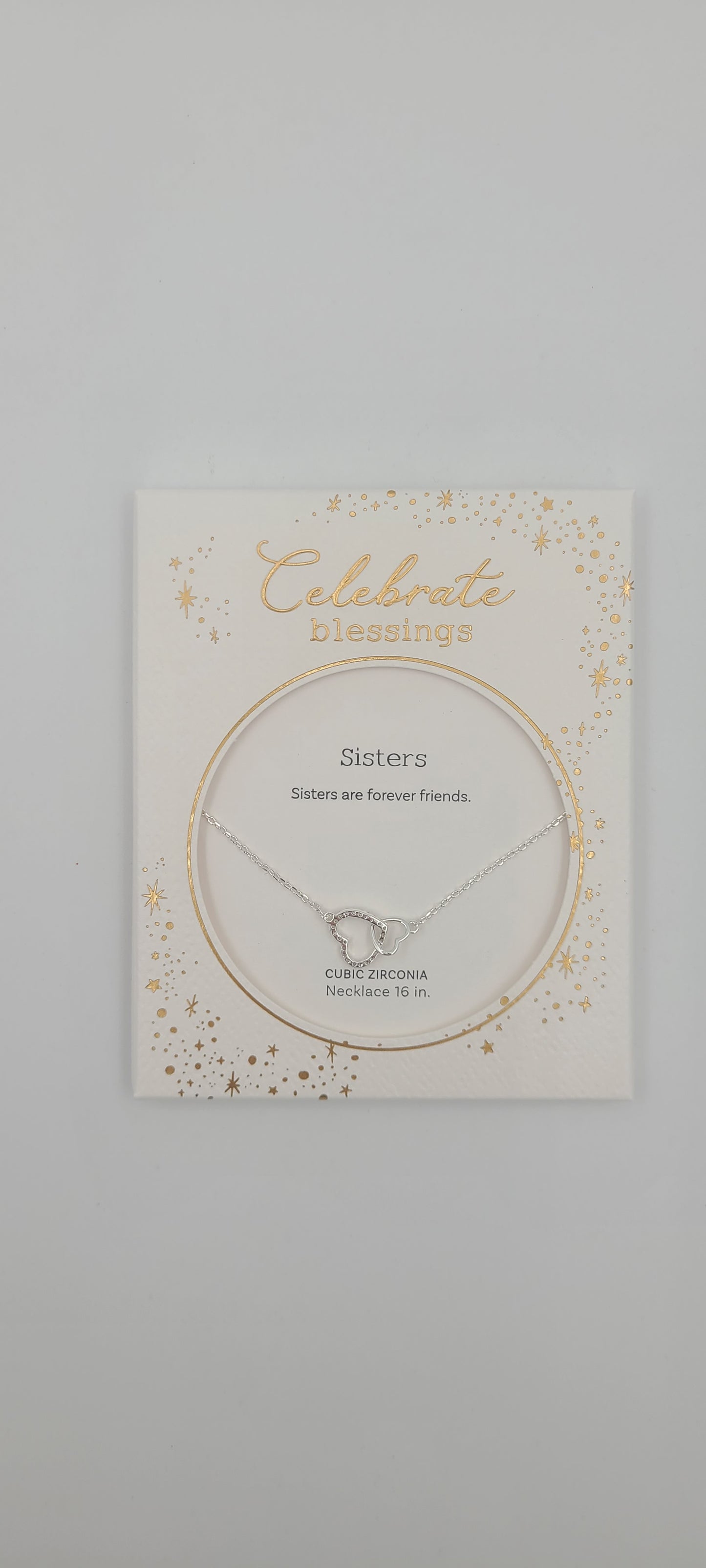 Sister Heart Necklace - Celebrate Blessings
