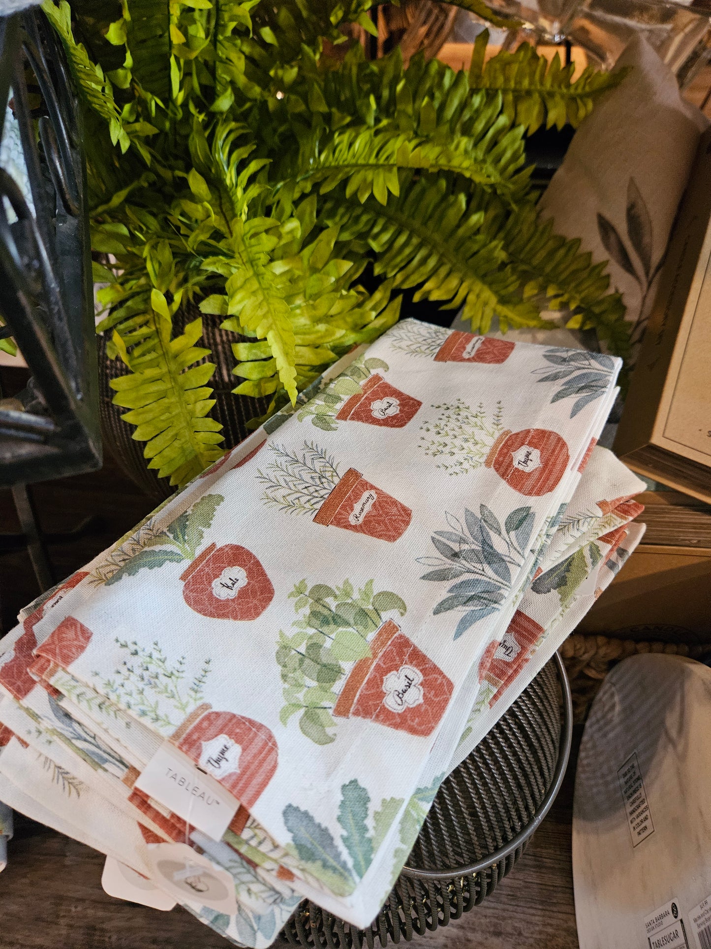 Herb Garden Napkins