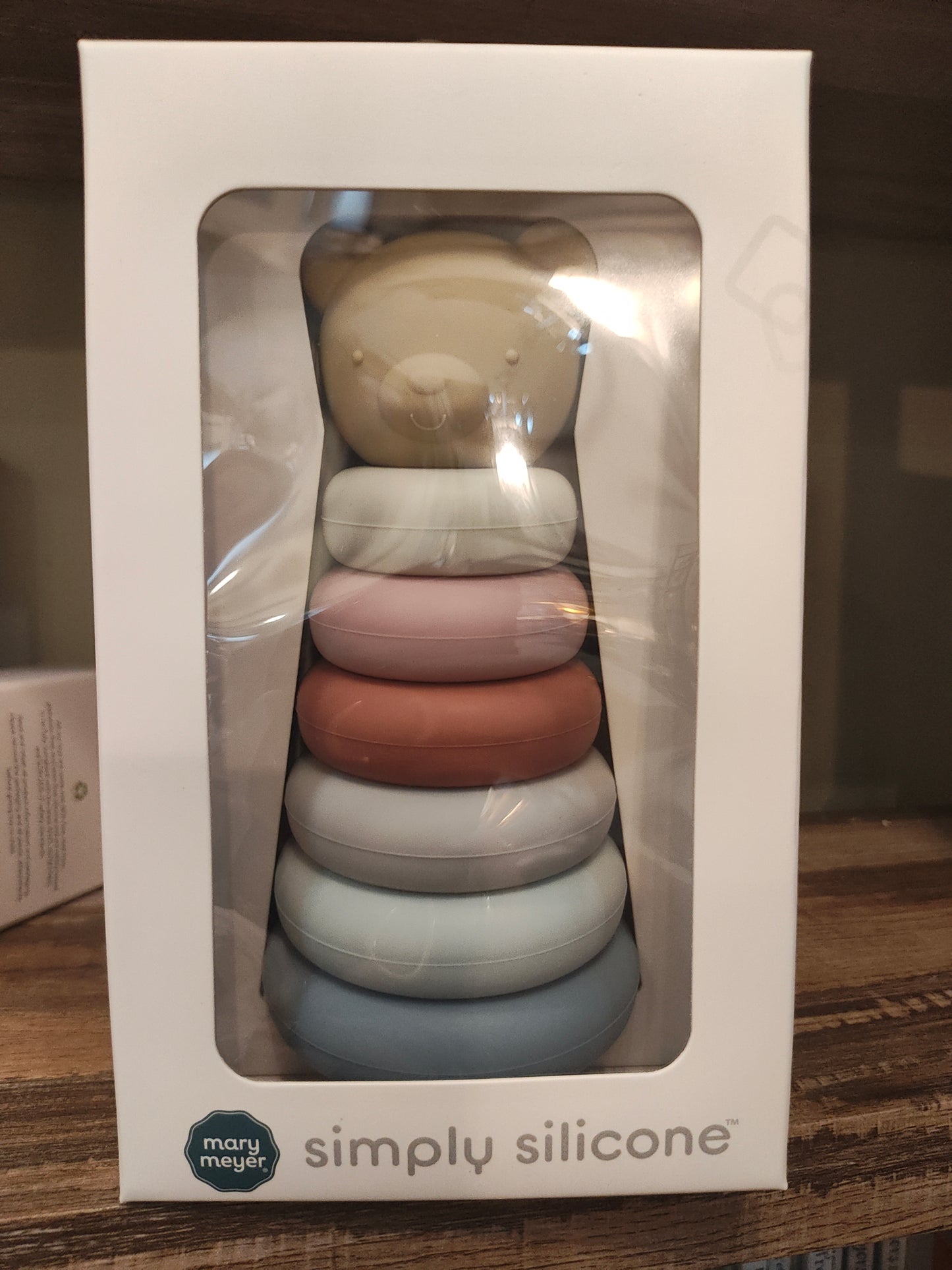 Simply Silicone Stacking Rings - Teddy