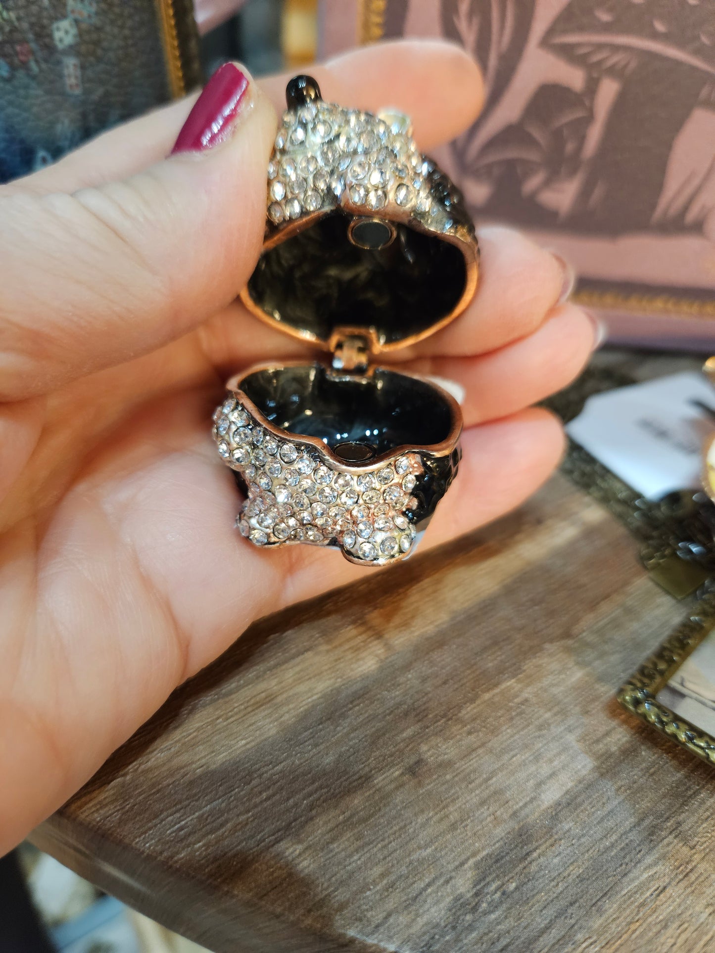 Hedgehog Trinket Box