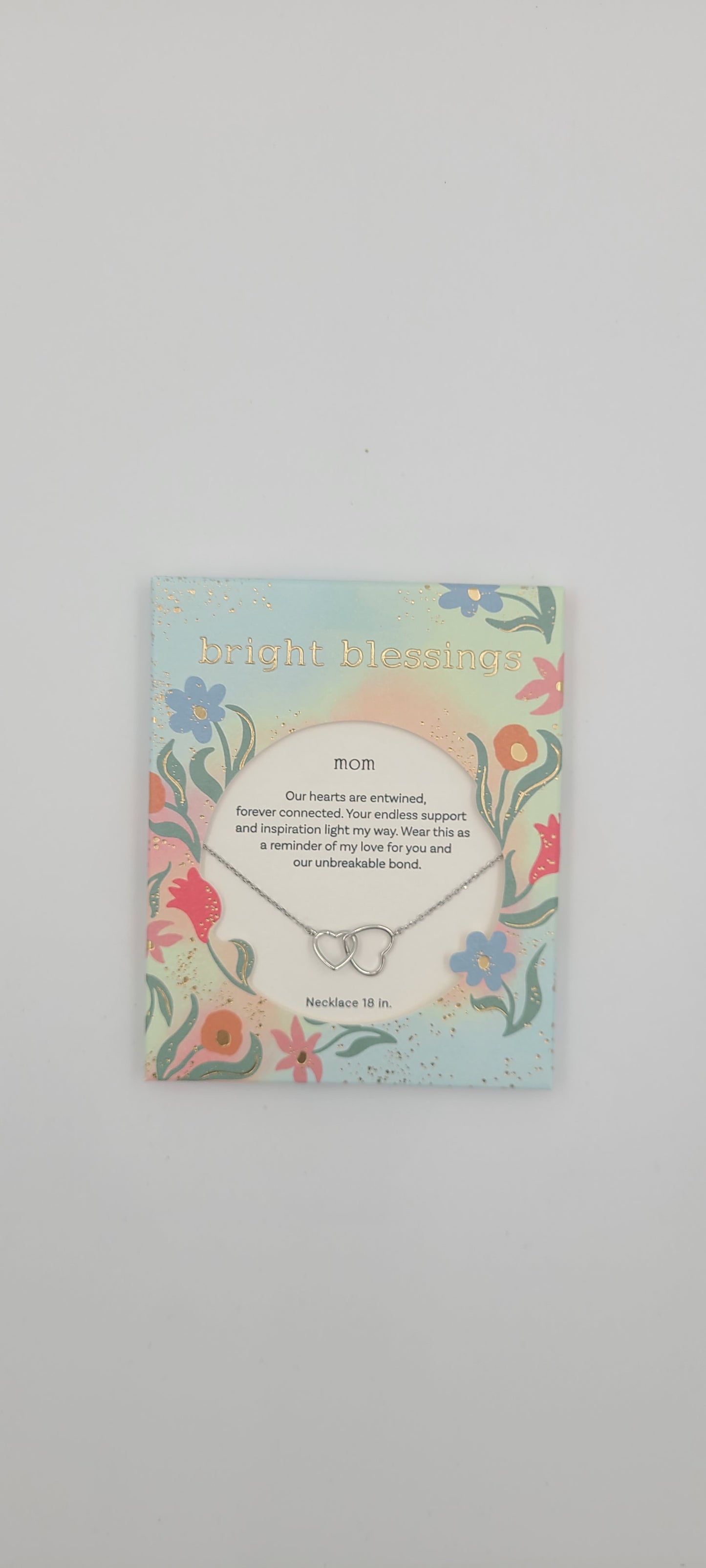 Mom Heart Necklace - Bright Blessings