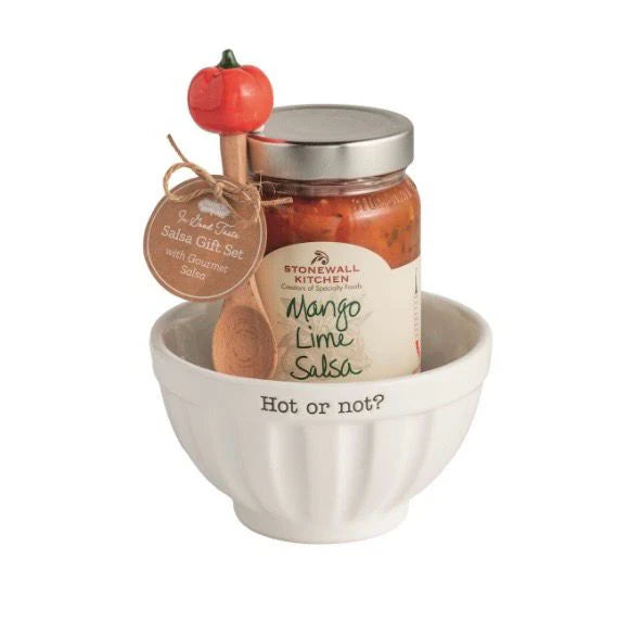Gourmet Salsa-Bowl Gift Set- 3 Piece