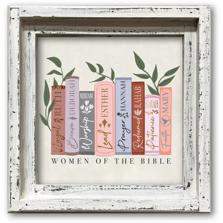 FRAMED CANVAS WOMEN OF THE BIBLE