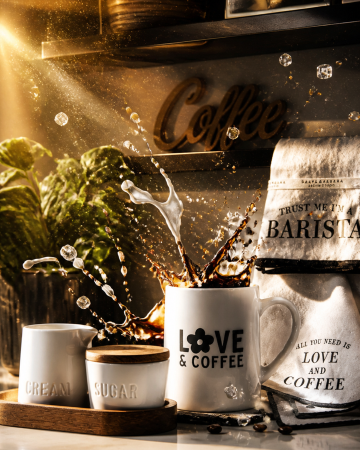 Let's Make The Cutest Little At-Home Coffee Bar