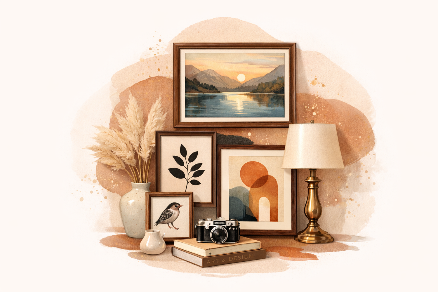 Curated Art Collection