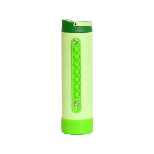Fidget Strap Stainless Bottle 20oz Island Green