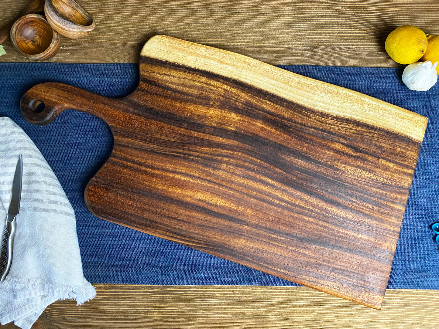 Extra Large Live Edge Board with Handle