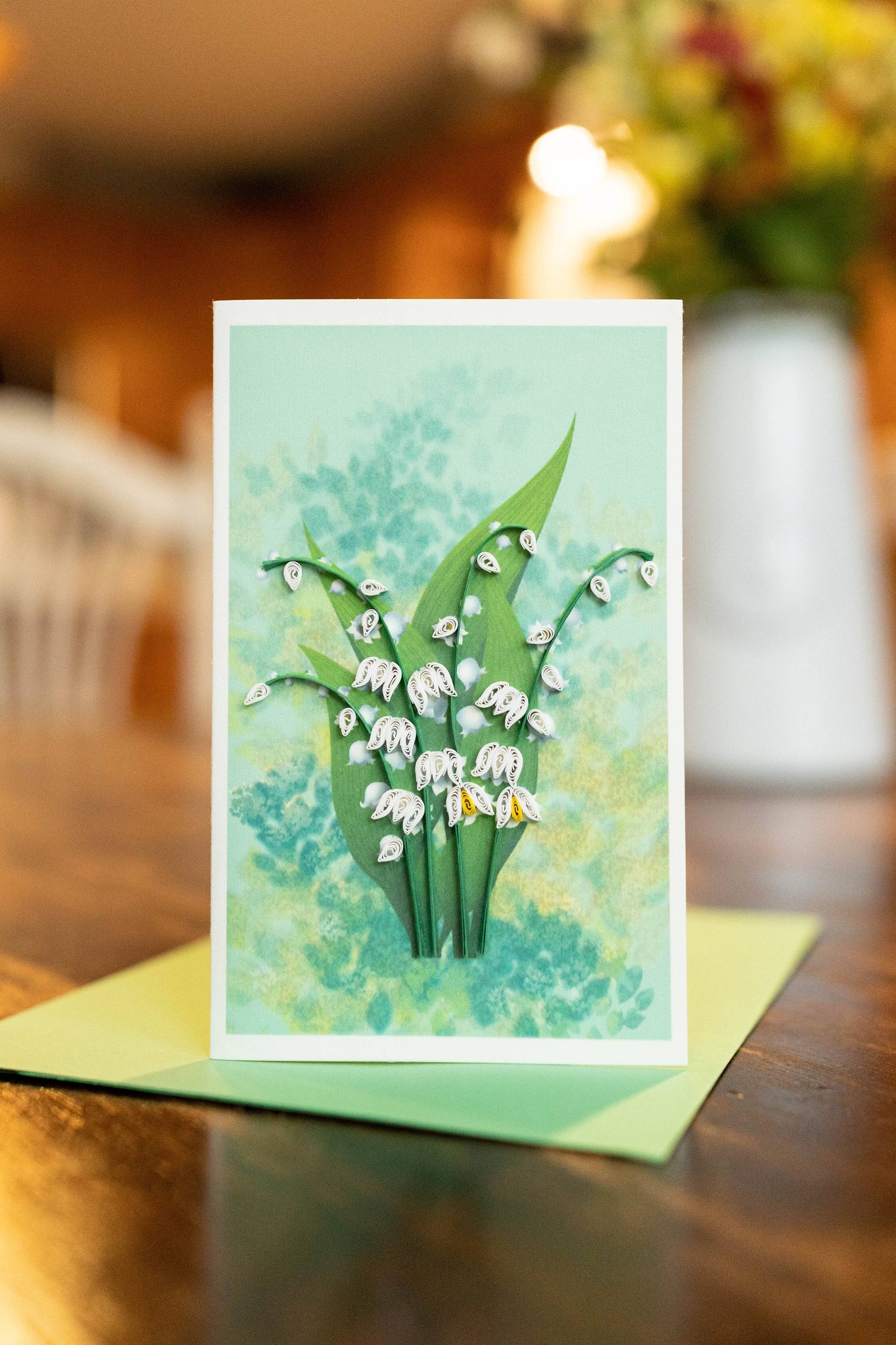 Lily of the Valley (Mini Quilled Card)