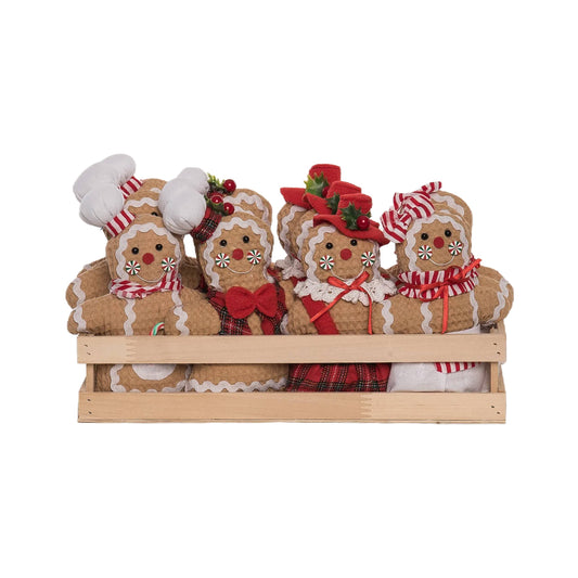 Plush Gingerbread People - Sold Seperatly