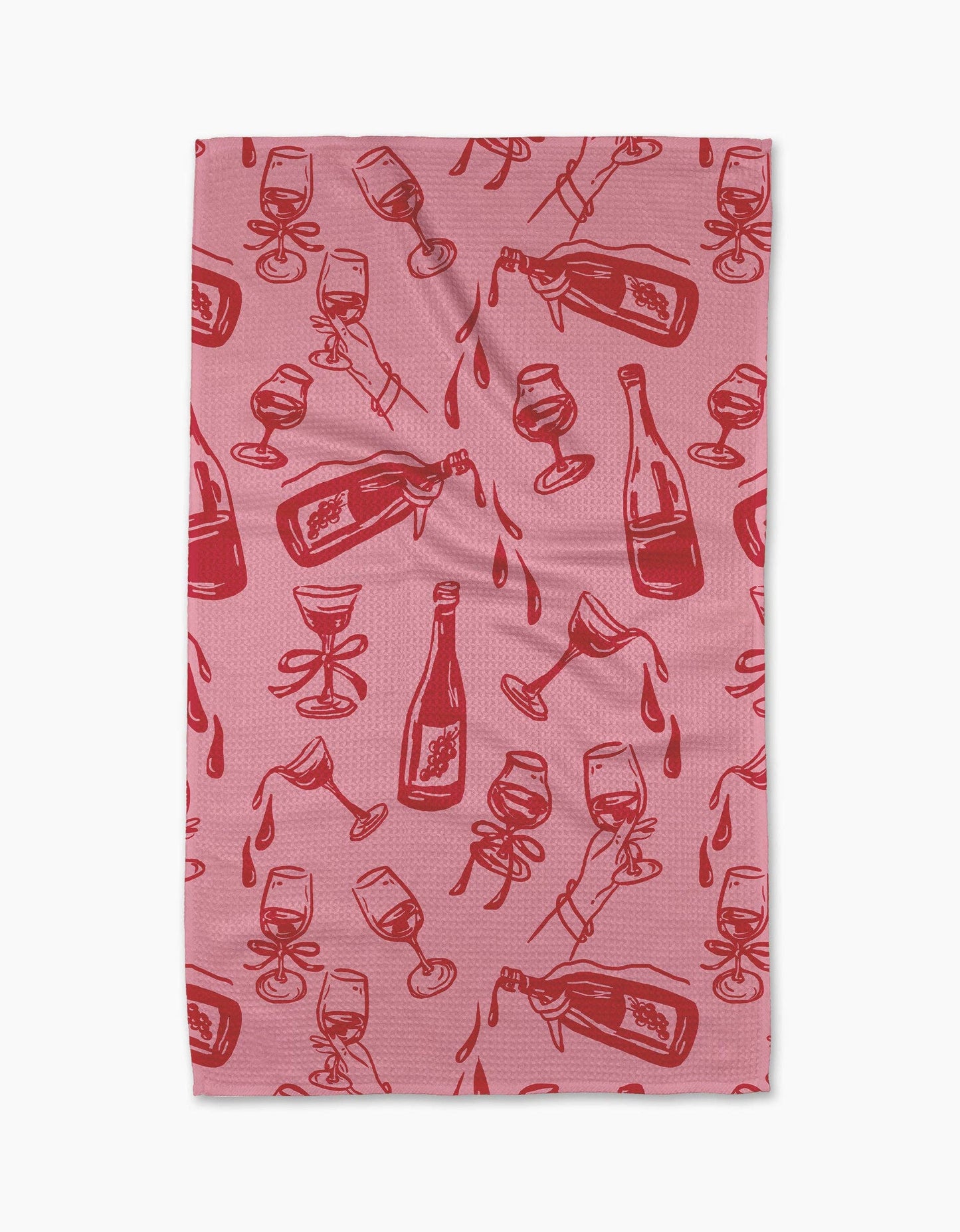 Geometry - Wining and Dining Tea Towel