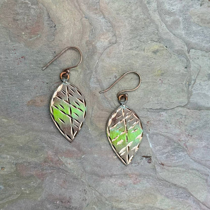 Patina Earthy Mosaic Earrings