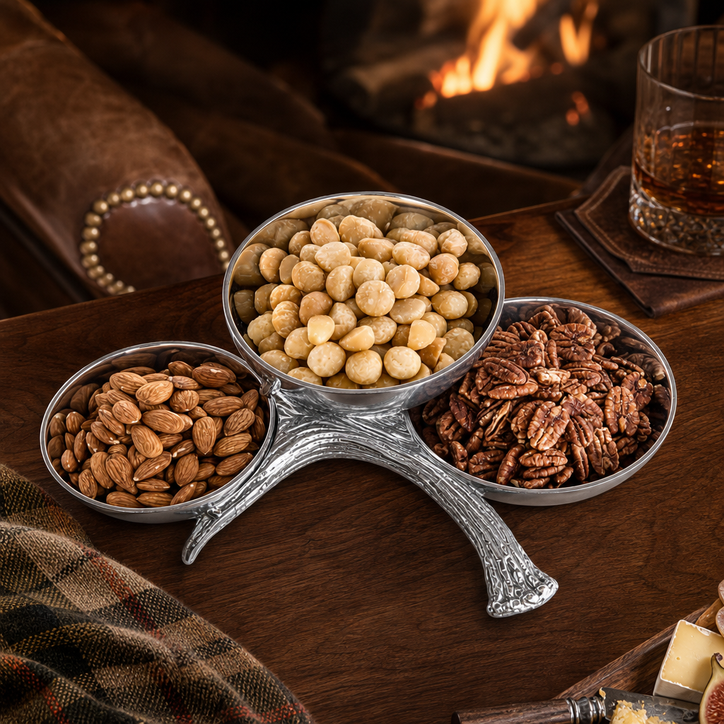Antler 3-Tiered Bowl