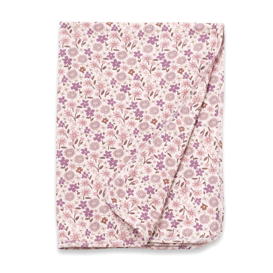 Sweet Petals Bamboo Baby Collection – Stroller Blanket