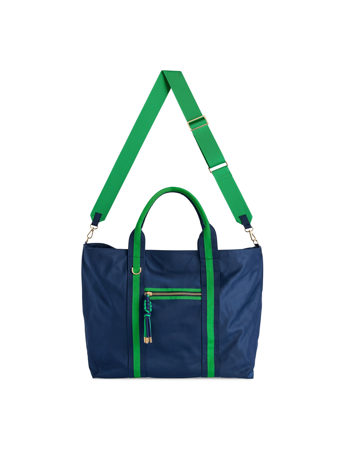 Jet Travel Tote with Cross-Body Strap, Navy