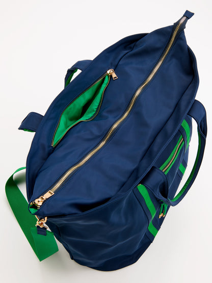 Jet Travel Tote with Cross-Body Strap, shown in a styled setting