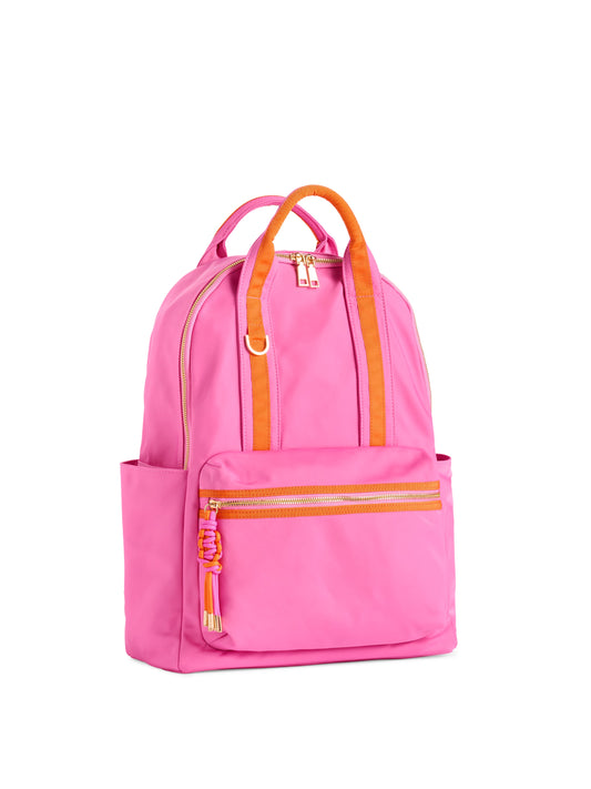 Jet Backpack with Inner Tech Sleeve, Pink