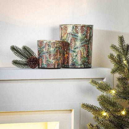 Small Pinecone Votive