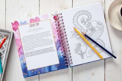 Joyful Hearts (Devotional Coloring Book, Fall Reading)
