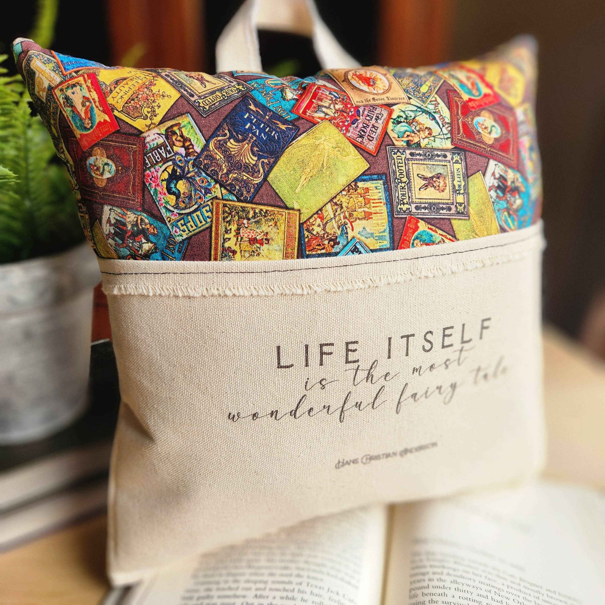 Life Itself..., Reading Pillow, book covers