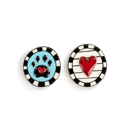 Heartful Home Ceramic Magnets - 12 Assorted-sold separately