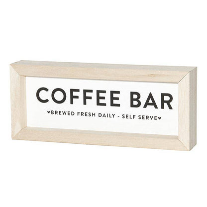 Wood Sign Coffee Bar