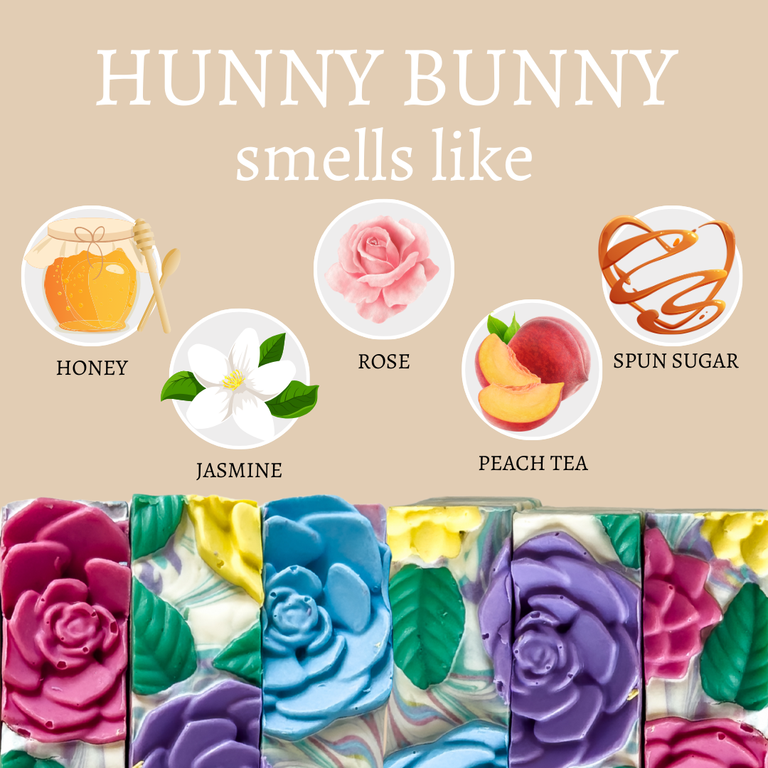 Hunny Bunny Easter Handmade Soap Bar - 4oz
