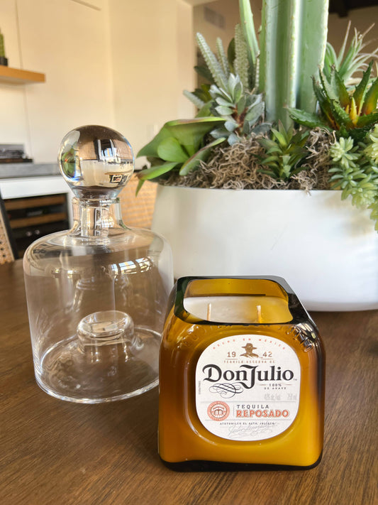 Vela reciclada Don Julio Repo