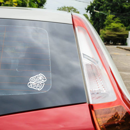 Swanson Christian Products - Decal Vinyl Follow Jesus Feet