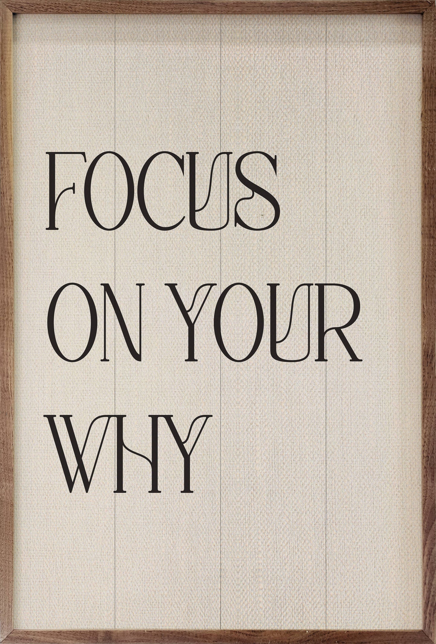 Focus On Your Why White