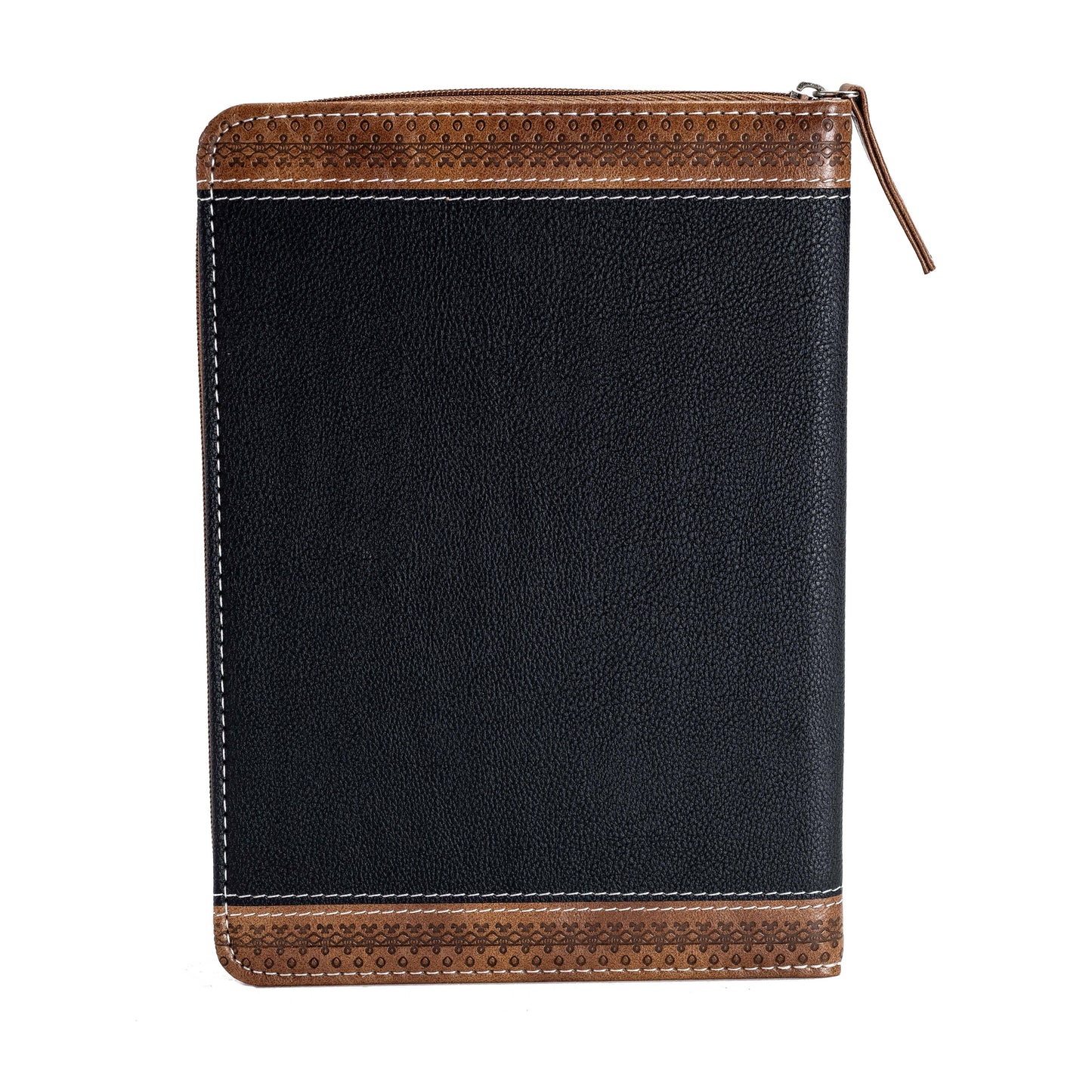 Divinity Boutique - Brown & Black Zippered Journal: Trust