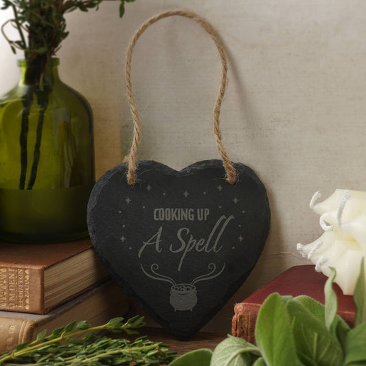 'Cooking Up A Spell' - Slate Heart Hanger