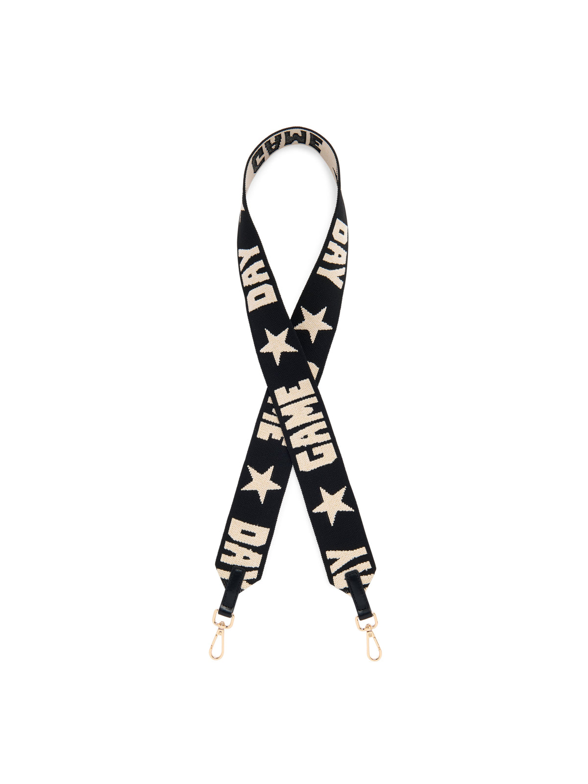 Game Day Interchangeable Bag Strap, Black