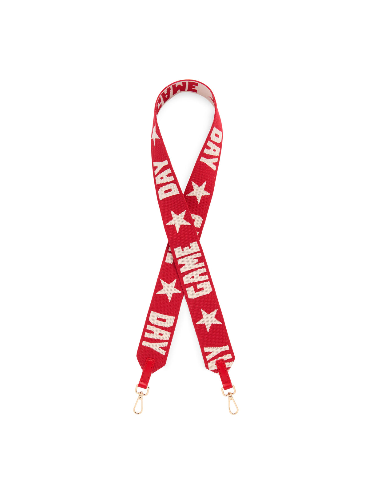 Game Day Interchangeable Bag Strap, Red