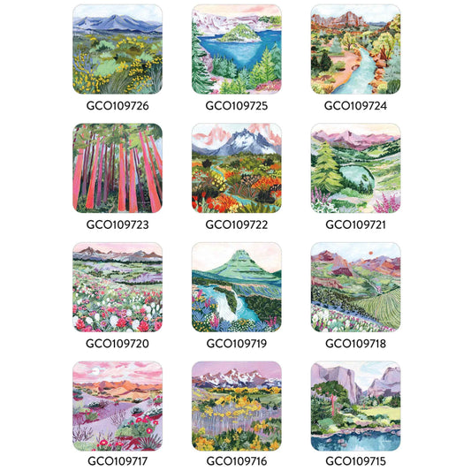 Legacy - Explore Coasters with Foil Collection