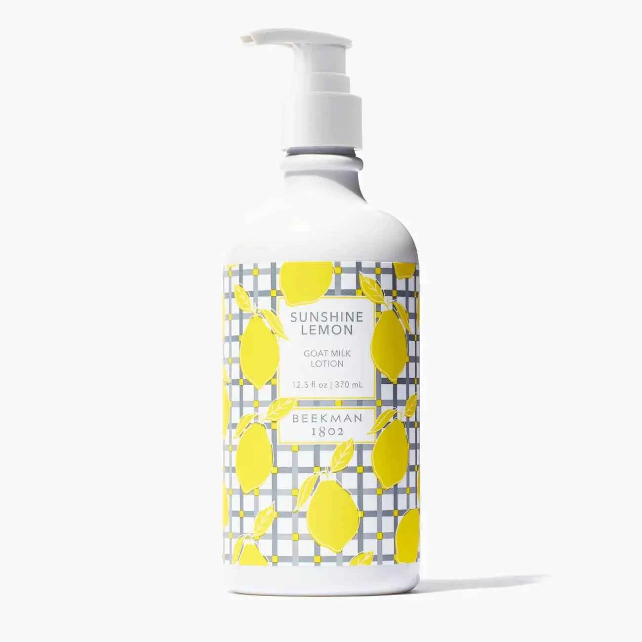 Sunshine Lemon Goat Milk Lotion 12.5 Oz.